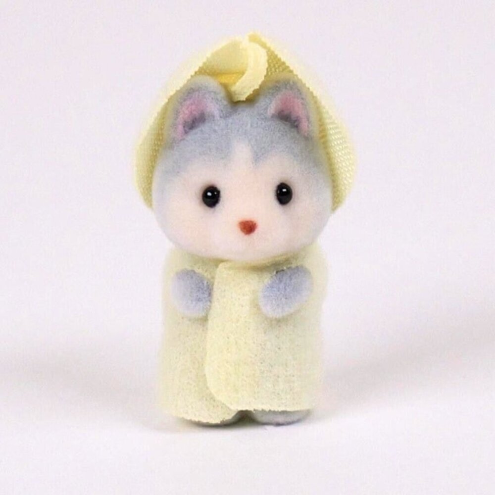 Calico Critters Christmas Husky‎ Girl Triplet Baby